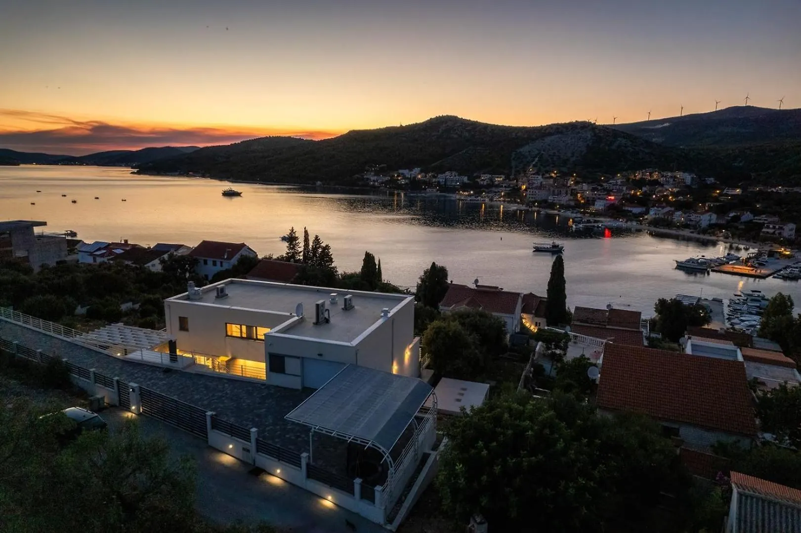 New! Villa Paloma Blanca 4-Bedroom Villa With Sea Views Seget Vranjica 0*,  Croatia