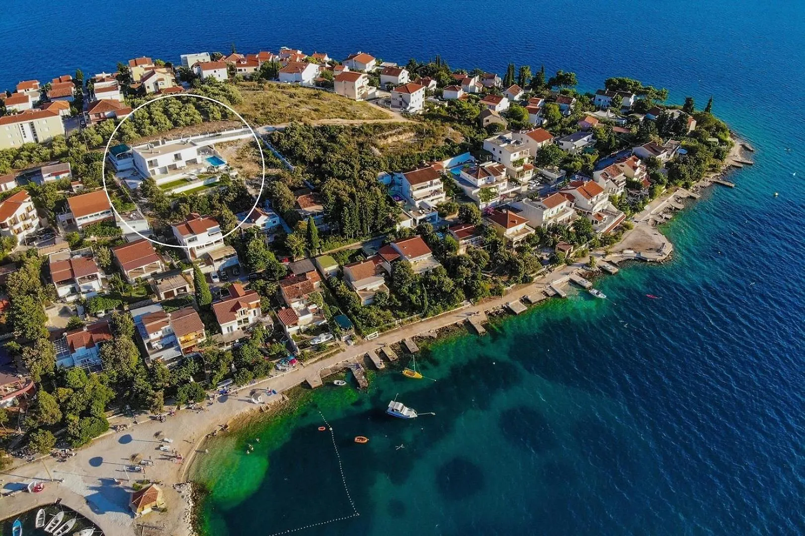 New! Villa Paloma Blanca 4-Bedroom Villa With Sea Views Seget Vranjica 0*,