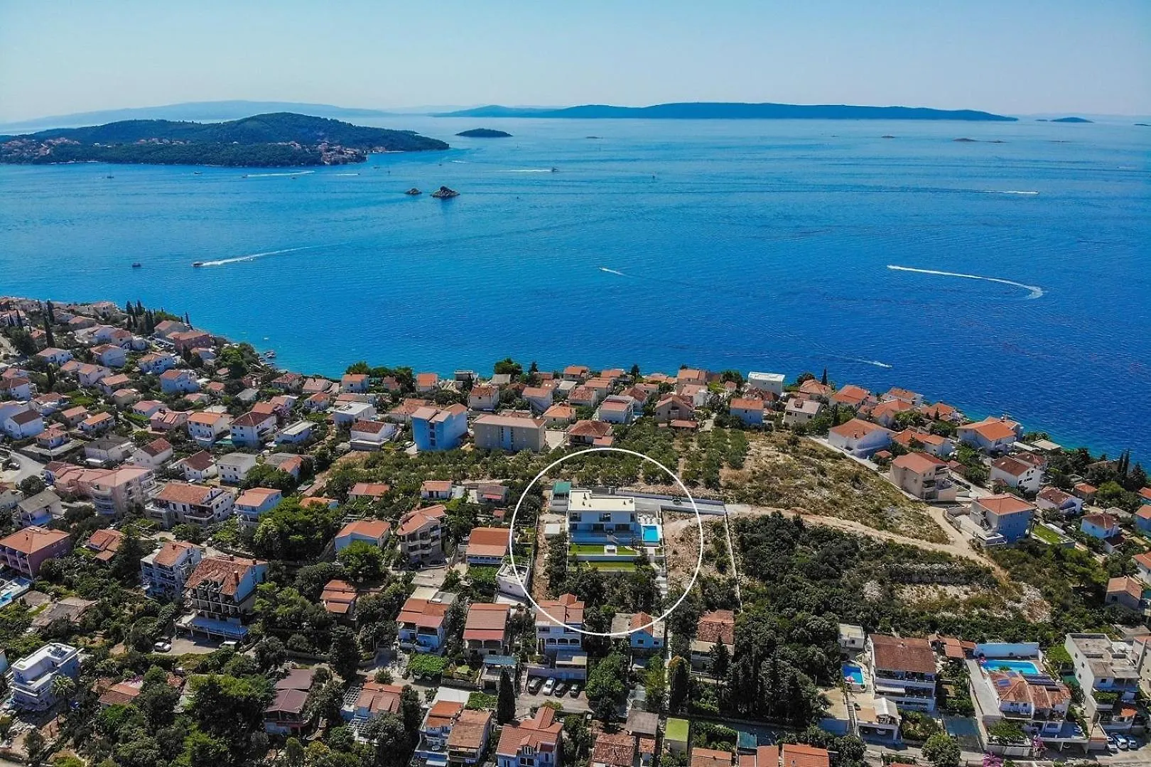 New! Villa Paloma Blanca 4-Bedroom Villa With Sea Views Seget Vranjica Croatia